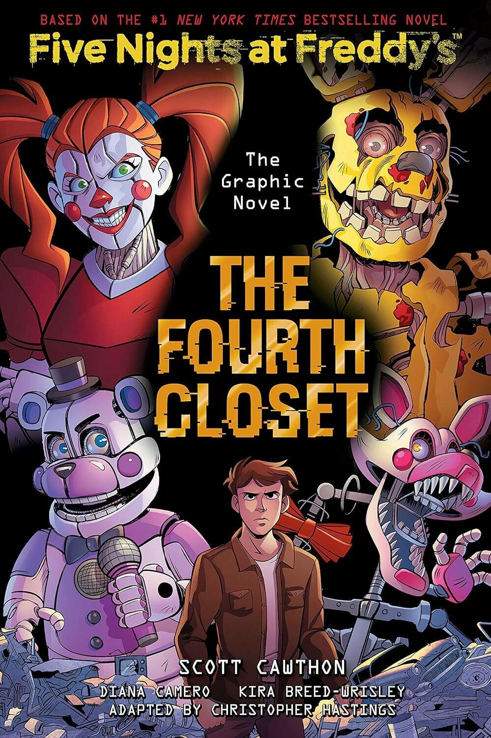 Five Nights at Freddy's: The Fourth Closet (Graphic Novel) Пять ночей у Фредди Четвертый шкаф Графический роман / Книги на английском языке
