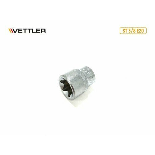 VETTLER Головка TORX 3/8DR E20 VETTLER hot sale osram p vip 190w 0 8 e20 8 original bare p vip 190 0 8 e20 8 projector lamp bulb p vip 190 0 8 e20 8