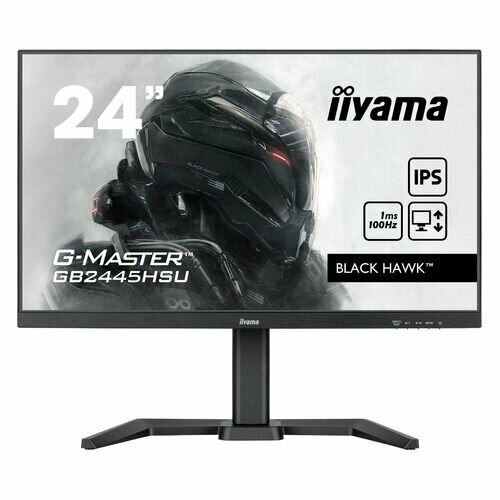 Монитор Iiyama G-Master GB2445HSU-B1 24, черный монитор iiyama g master g2770hsu b1