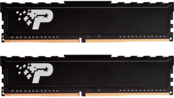 Оперативная память 16Gb (2x8Gb) PC4-25600 3200MHz DDR4 DIMM CL22 Patriot PSP416G3200KH1