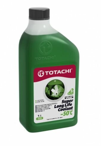 Охлаждающая жидкость TOTACHI SUPER LLC Green -50C 1л 41701