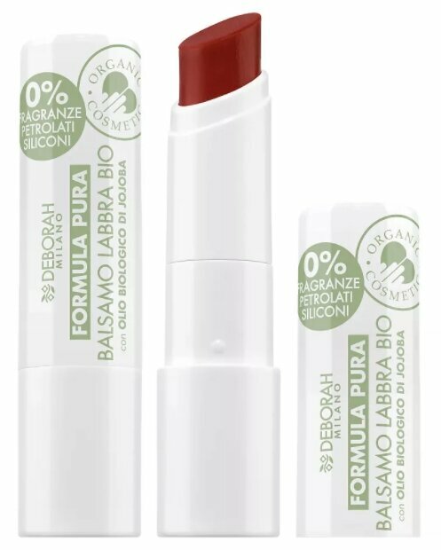 Помада-бальзам для губ Deborah Milano Formula Pura Lip Balm, тон 07 Кирпичный, 3,75 г