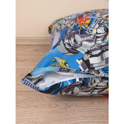 Наволочки детские 50х70 детские на молнии 2 штуки