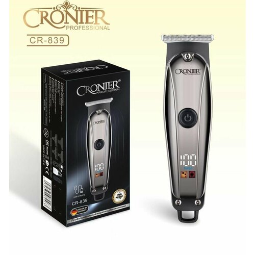 Профессиональный беспроводной триммер с дисплеем Машинка для стрижки волос бороды и усов 204000₽