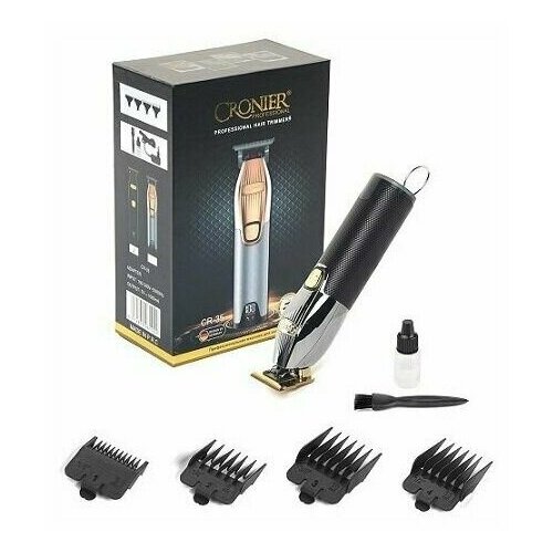 Профессиональный беспроводной мощный триммер для бороды усов и окантовок Черный 672000₽