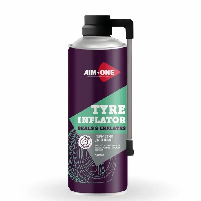 Герметик для шин AIM-ONE 450 мл. (аэрозоль) Tyre inflator and sealer 450ML TI-270