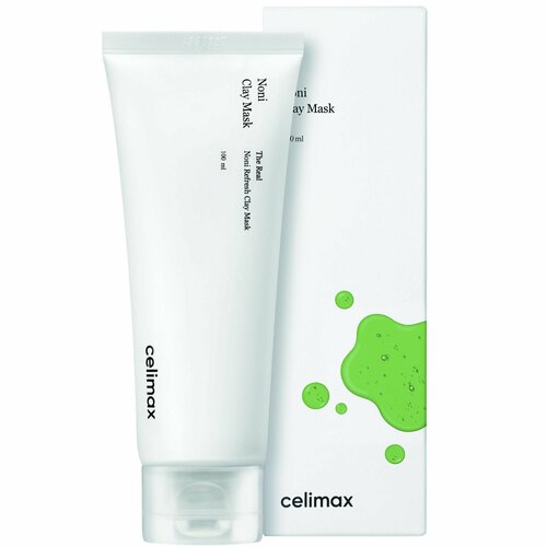 Celimax Освежающая глиняная маска для лица с экстрактом нони The Real Noni Refresh Clay Mask 120 мл.