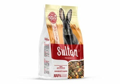 SULTAN PREMIUM полнорационный корм для кроликов400 г