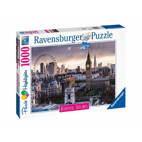 пазлы ravensburger пазл панорамный ночной лондон 1000 элементов Пазл Ravensburger Лондонские горизонты, 1000 дет. 14085