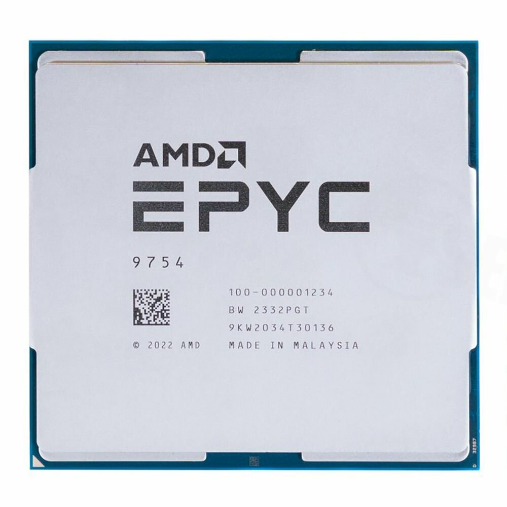 Процессор AMD EPYC 9754 SP5,  128 x 2250 МГц, OEM