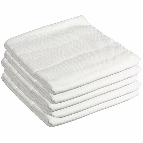 Полотенца КНР Вафельные отбеленные 45х75 см 5 шт 1050₽