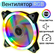 Кулер для корпуса пк. Вентилятор для компьютера 120мм с RGB подсветкой 4-pin Mol...