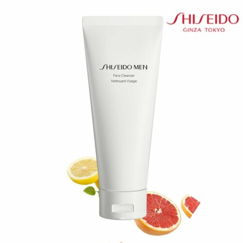 SHISEIDO men face cleanser Очищающая пенка для лица, уход для лица, 125 мл. очищающая пенка shiseido men face cleanser 125 мл