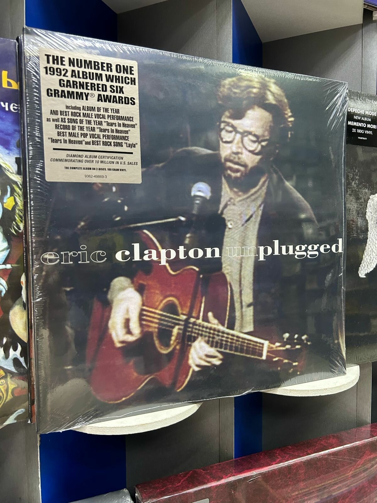 Eric Clapton Unplugged Виниловая пластинка Warner Music - фото №8