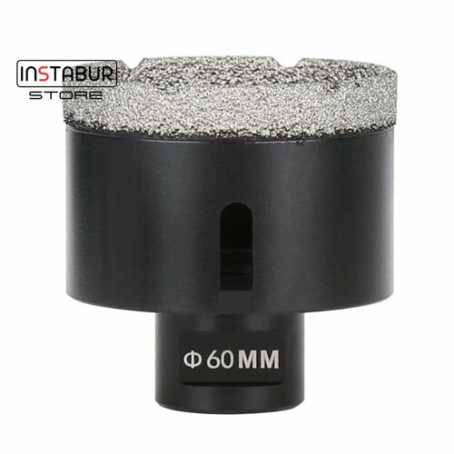 Коронка алмазная 60мм Instabur Black на УШМ М14 2100₽