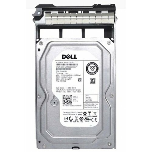 Жесткий диск Dell 0F455D 500Gb SATAIII 3,5 HDD