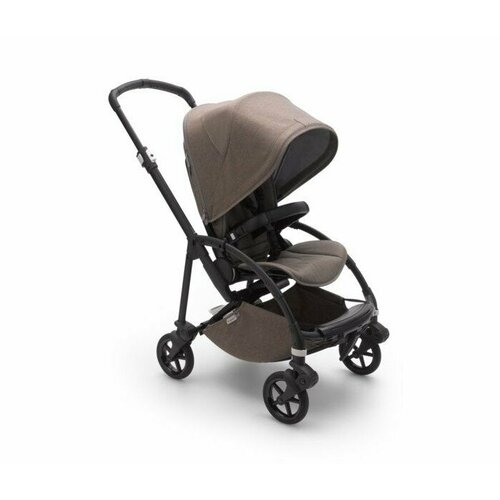 Коляска прогулочная Bugaboo Bee 6 Complete MINERAL BLACK/TAUPE-TAUPE 500304AM01 коляска прогулочная bugaboo bee 6 complete mineral black taupe taupe 500304am01