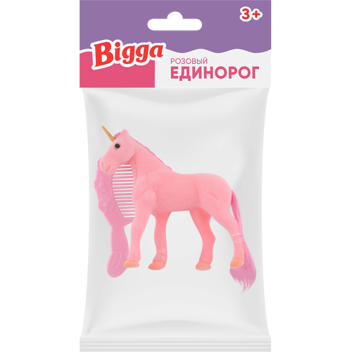 Набор игровой BIGGA Розовый единорог 2 предмета Арт B1301638 347₽