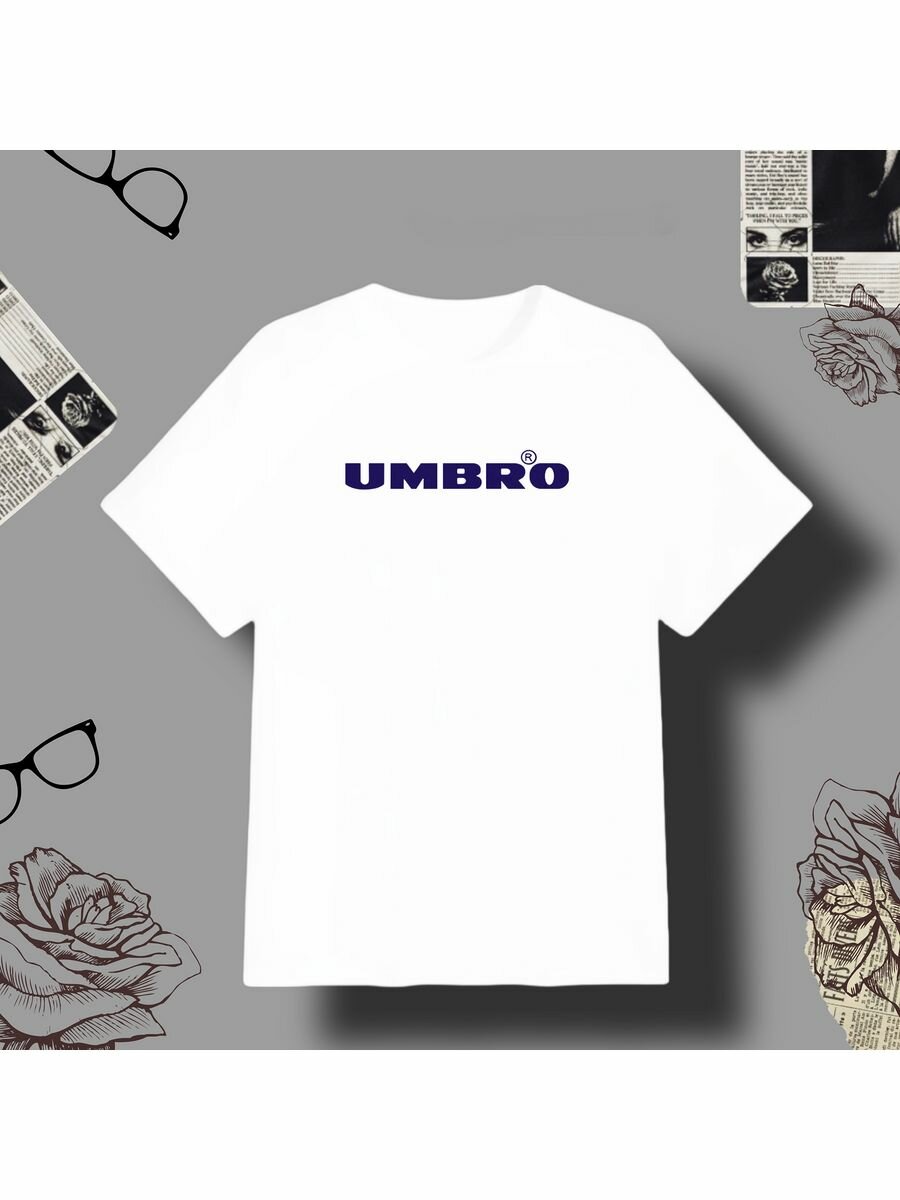 Футболка Umbro Умбро, размер XXXL, белый