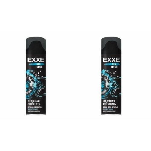 EXXE Пена для бритья Men Fresh Тонизирующая, 200 мл - 2 шт пена для бритья освежающая