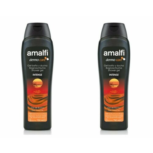 Amalfi Гель для душа Intense, 750 мл, 2 шт