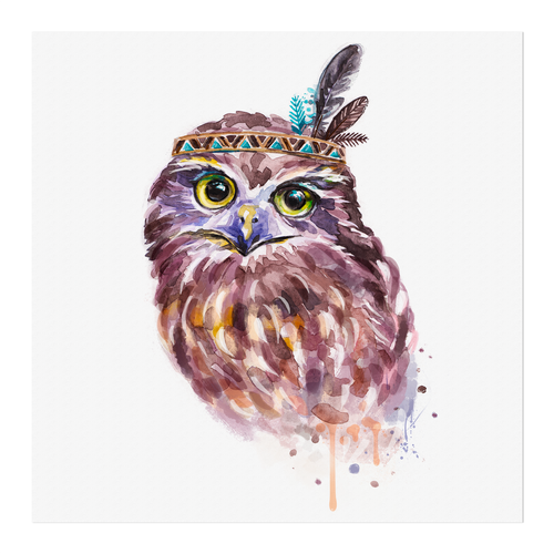 Канвас Совушка 30x30 см 2401₽