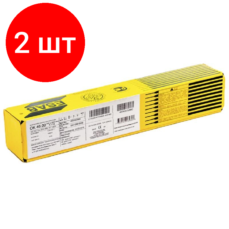 фото Электрод для ручной дуговой сварки ESAB OK 46.00