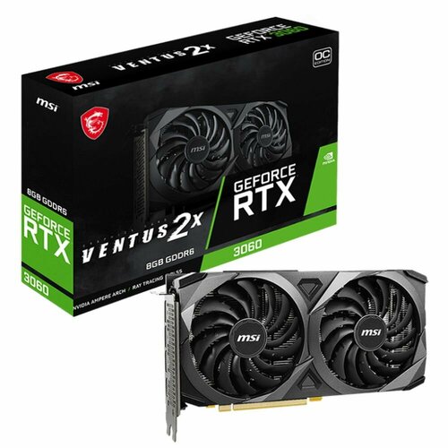Видеокарта MSI nVidia GeForce RTX 3060 VENTUS 2X 8G OC RTL 40418₽