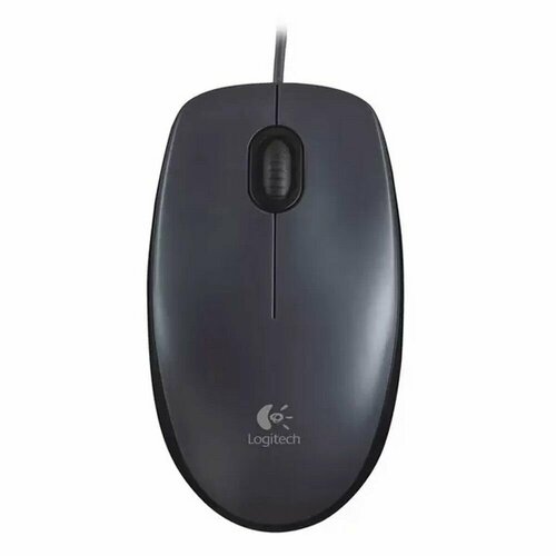 Мышь Logitech M90 Optical Mouse, USB, Black, 1000dpi, Rtl, [910-001794/910-001793] (910-001793) игровая мышь logitech g502 se hero usb black 910 005729