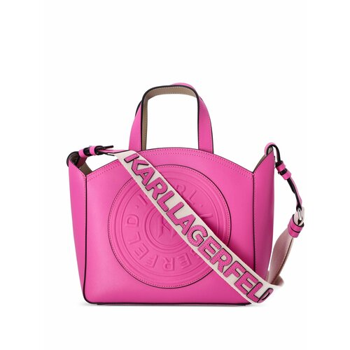 Сумка тоут Karl Lagerfeld, розовый сумка тоут karl lagerfeld heroes розовый