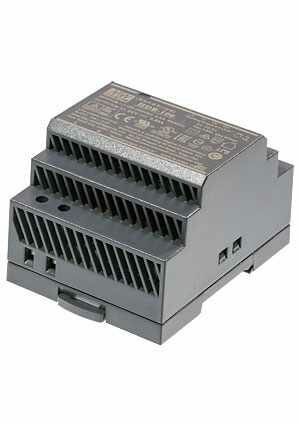 HDR-100-24N AC-DC 100.8Вт вход 85.264 В AC 47.63Гц/120.370В DC выход 24В/4.2А рег. выхода