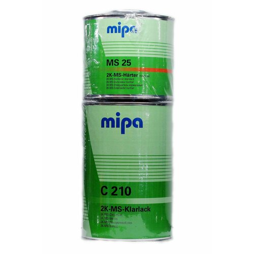 Mipa лак прозрачный C 210 отвердитель MS-25 10л05л 3125₽