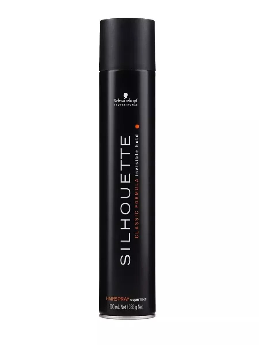 Schwarzkopf Professional Лак для волос Silhouette Super Hold Hairspray, ультрасильнаяфиксация, 500 мл