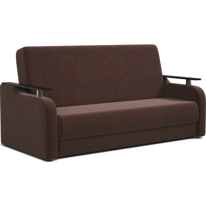 фото Диван-книжка Шарм-Дизайн Грант Д 140 велюр Дрим шоколад