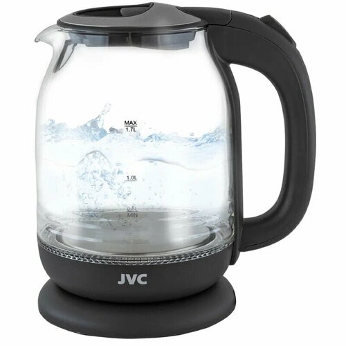 Чайник JVC JK-KE1510 grey электрочайник jvc jk ke1808 черный