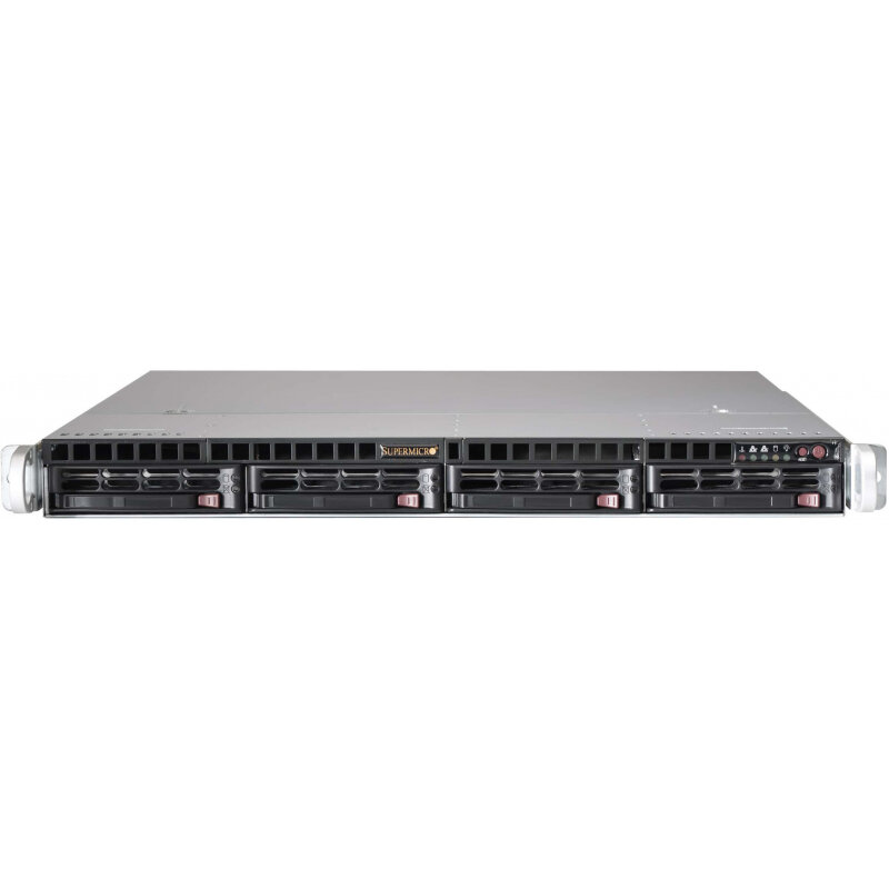 Сервер Supermicro 815 4LFF 2xE5-2667 32GB, SATA