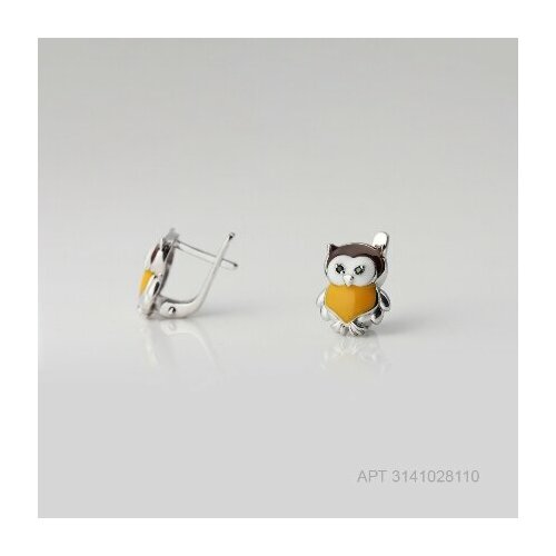 Серьги  Серьги из серебра 3141028110, серебро, 925 проба