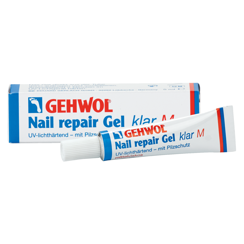 Восстанавливающий протезирующий гель для ногтей Gehwol Nail Repair Gel klar M 5мл