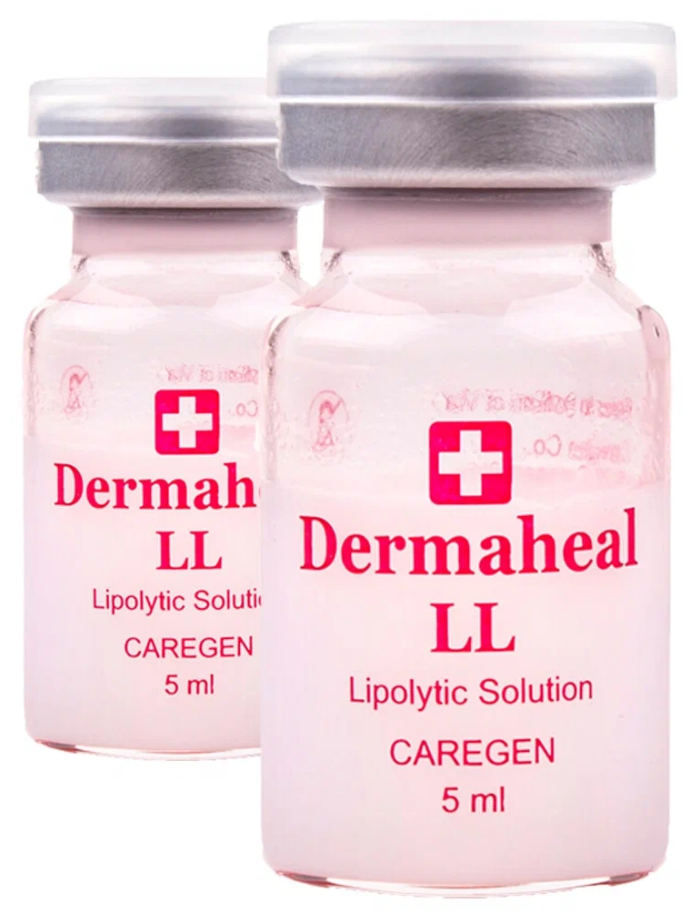 Dermaheal LL Lipocare Solution Липолитический коктейль для лица, 5 мл, 2 шт.