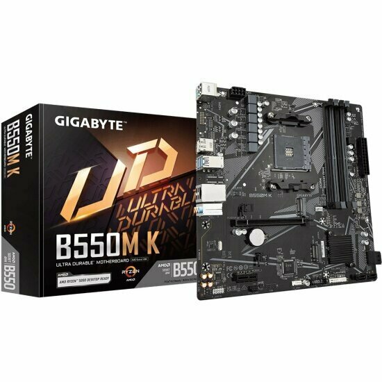 Материнская плата GIGABYTE B550M K (rev. 1.0) Retail