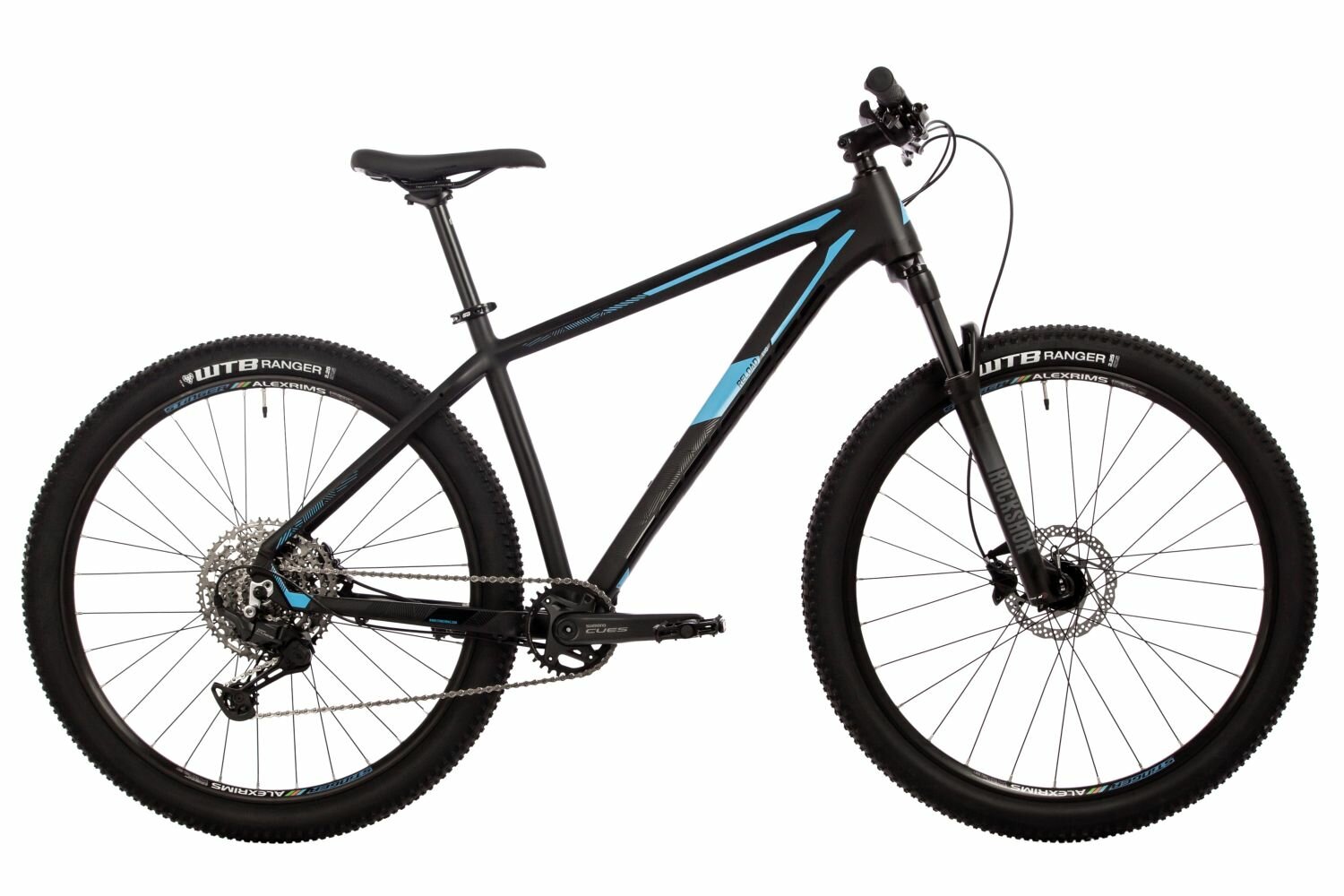 Велосипед Stinger Reload Evo 27.5" (2024) (Велосипед STINGER 27.5" RELOAD EVO черный, алюминий, размер 16")