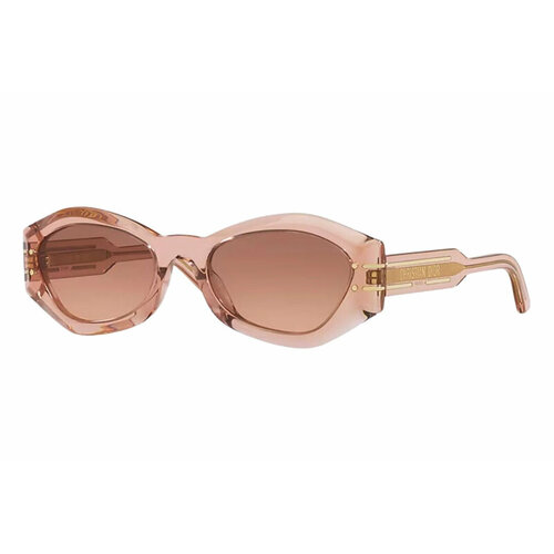 Солнцезащитные очки Dior, коричневый солнцезащитные очки christian dior бабочка оправа металл градиентные для женщин золотой
