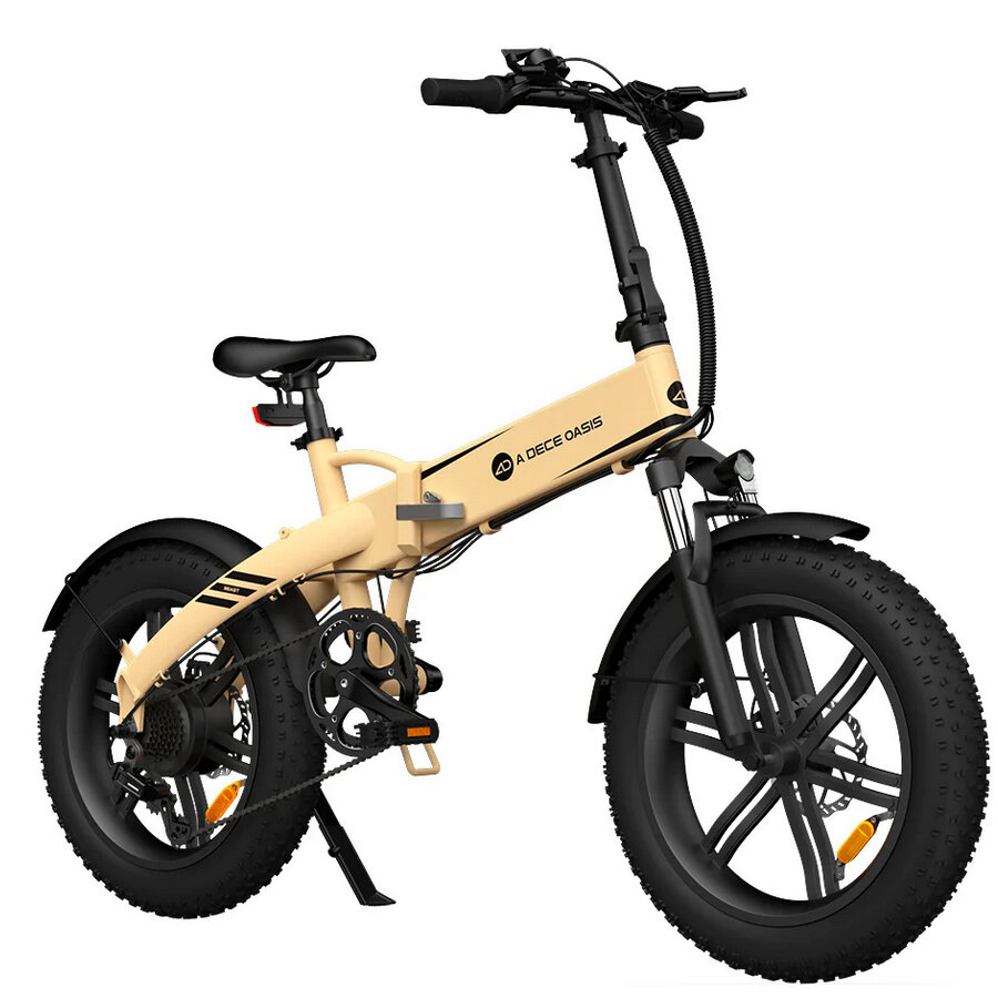 Электровелосипед ADO Electric Bicycle A20F Beast песочного цвета