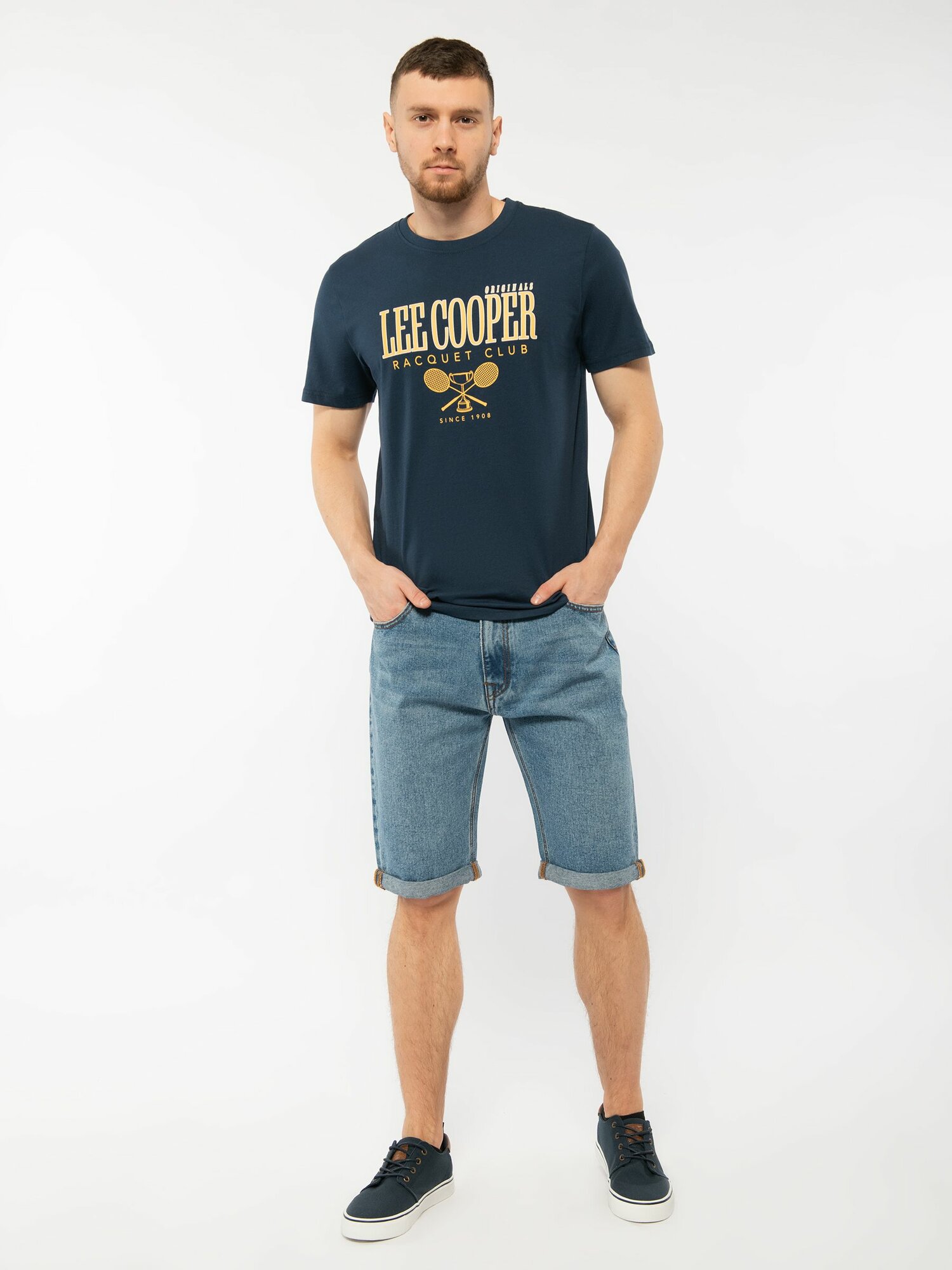 Шорты Lee Cooper, размер 36, синий