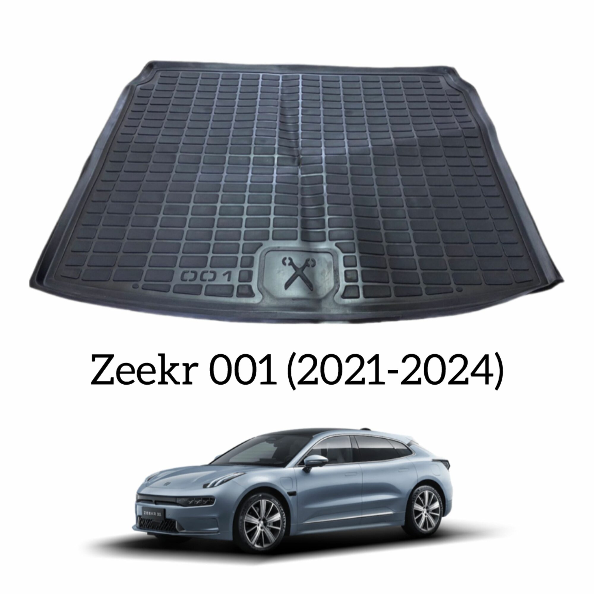 Коврик в багажник Zeekr 001 (2021-2024) / коврик в багажник Зикр 001