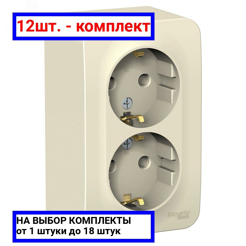 фото Розетка Systeme Electric BLNRA010212 Blanca, 16 А, с заземлением