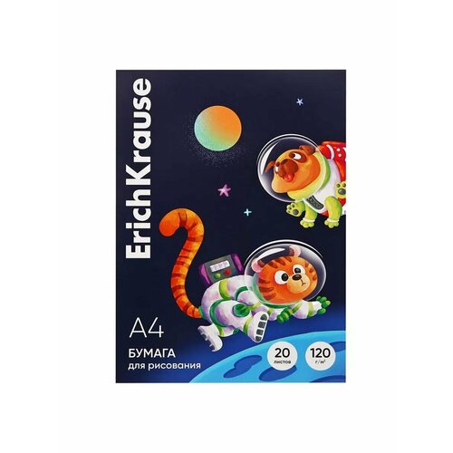 Бумага для рисования в картонной папке ErichKrause Space A 536₽