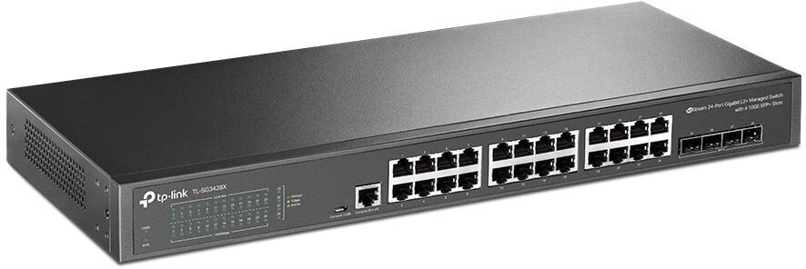 Коммутатор 24PORT 1000M 4SFP+ TL-SG3428X-UPS TP-LINK