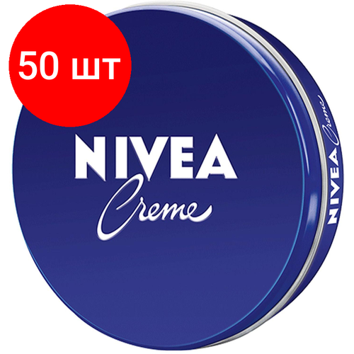 Комплект 50 штук Крем NIVEA универсальный увлажняющий Creme с пантенолом75 мл 19048₽
