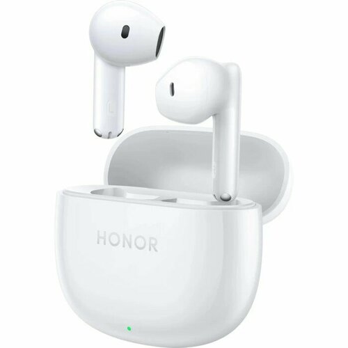 Наушники Honor Choice Earbuds X6 беспроводные вкладыши 41510мАч BT53 IP54 белые 6250₽